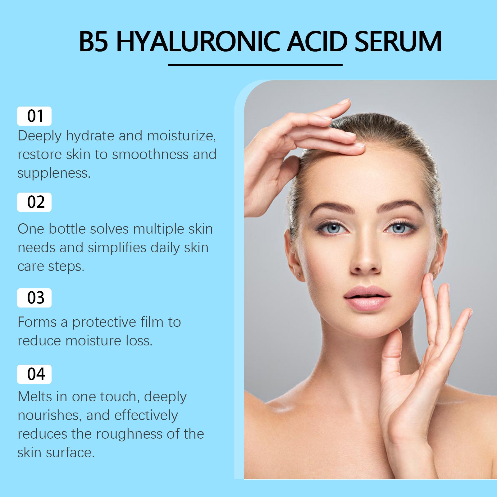 B5 Hyaluronzuur Essence Gezichtshuid